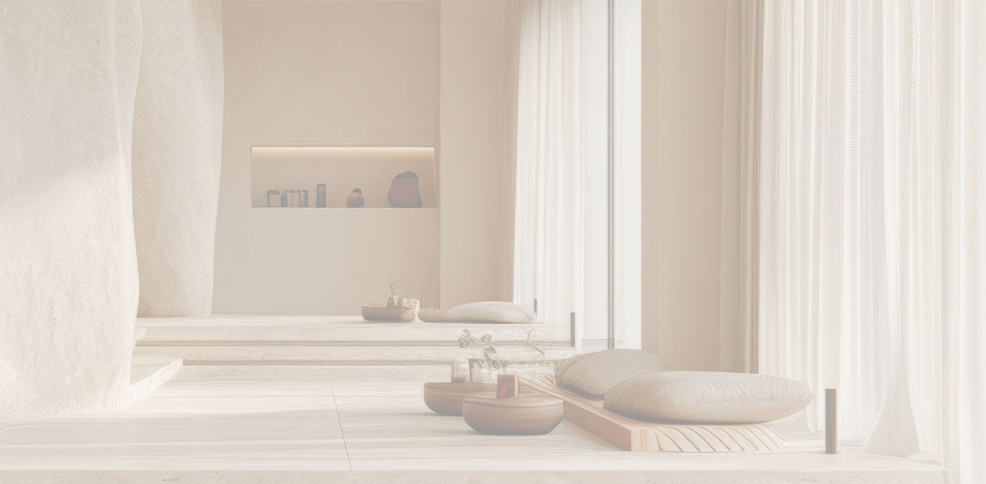 Calm therapy room background